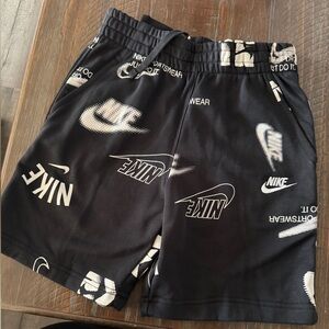 Nike Black and Tan Boys Shorts- NEW
